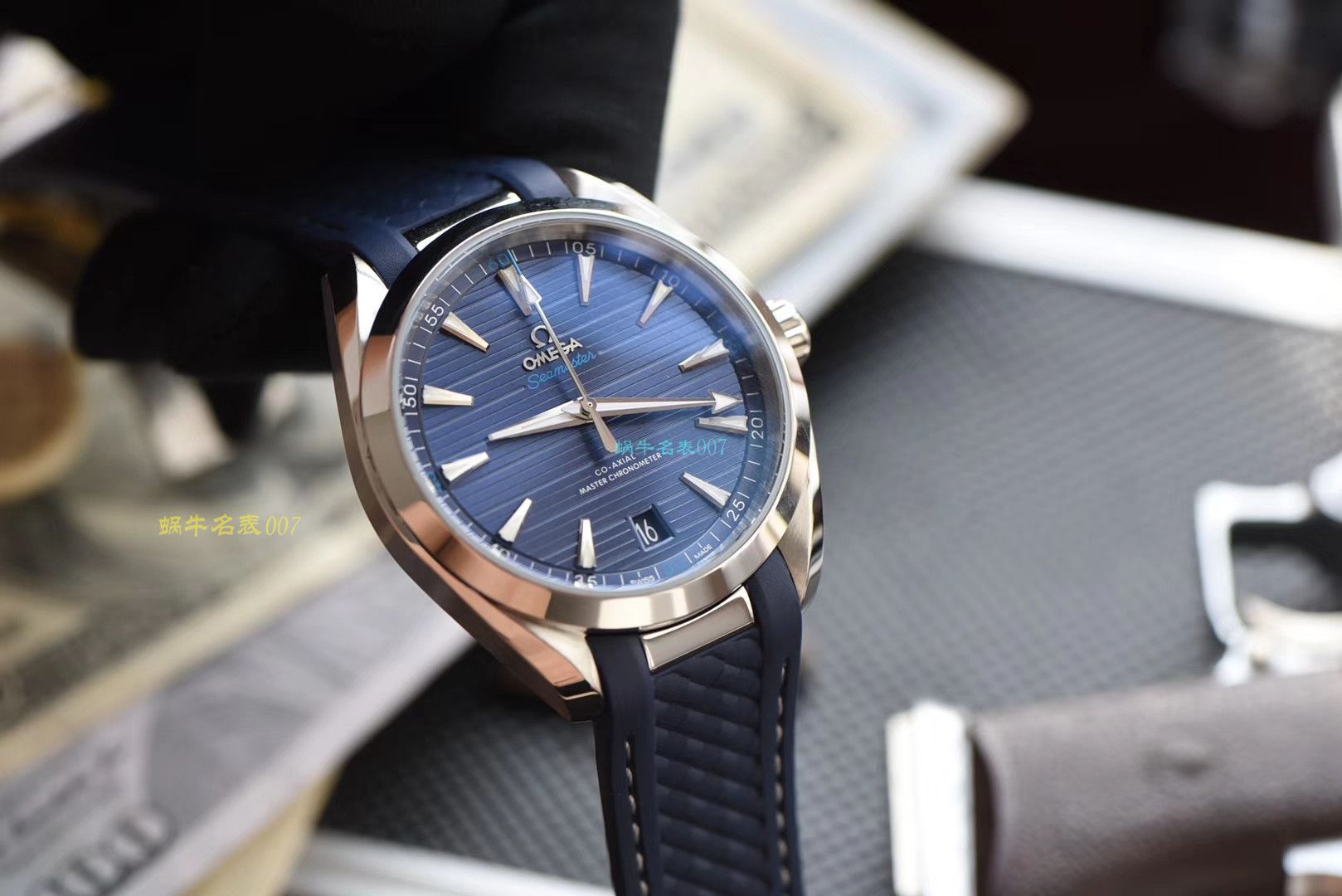 【OMEGA Replica 表价格】 Video analysis 3S Factory OMEGA Seamaster 系列220.12.41.21.02.002，220.12.41.21.06.001等多色横纹 wrist watches  / M387