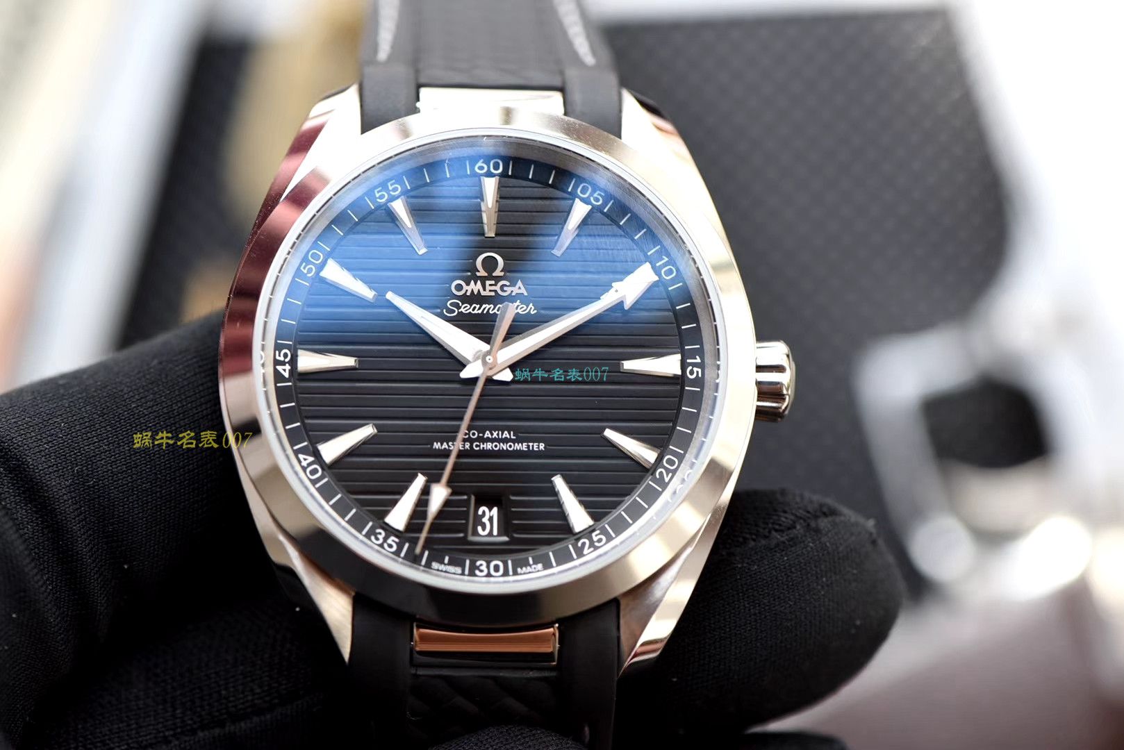 【OMEGA Replica 表价格】 Video analysis 3S Factory OMEGA Seamaster 系列220.12.41.21.02.002，220.12.41.21.06.001等多色横纹 wrist watches  / M387