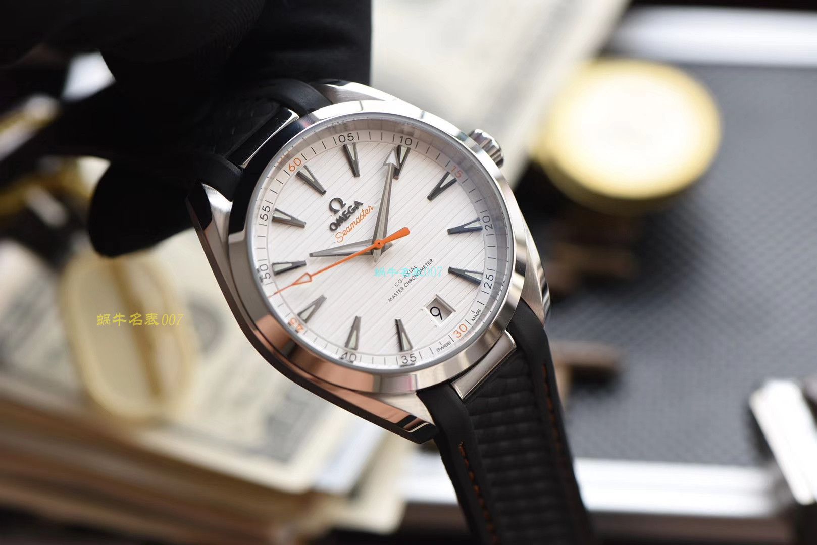 【OMEGA Replica 表价格】 Video analysis 3S Factory OMEGA Seamaster 系列220.12.41.21.02.002，220.12.41.21.06.001等多色横纹 wrist watches  / M387
