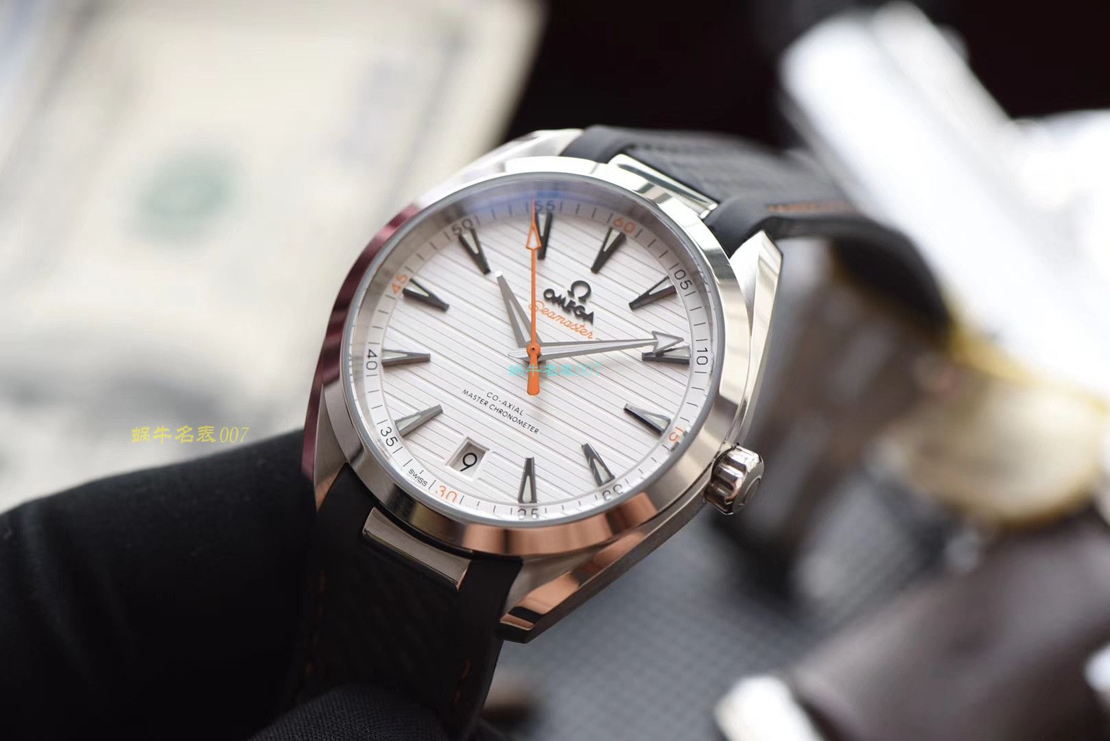 【OMEGA Replica 表价格】 Video analysis 3S Factory OMEGA Seamaster 系列220.12.41.21.02.002，220.12.41.21.06.001等多色横纹 wrist watches  / M387