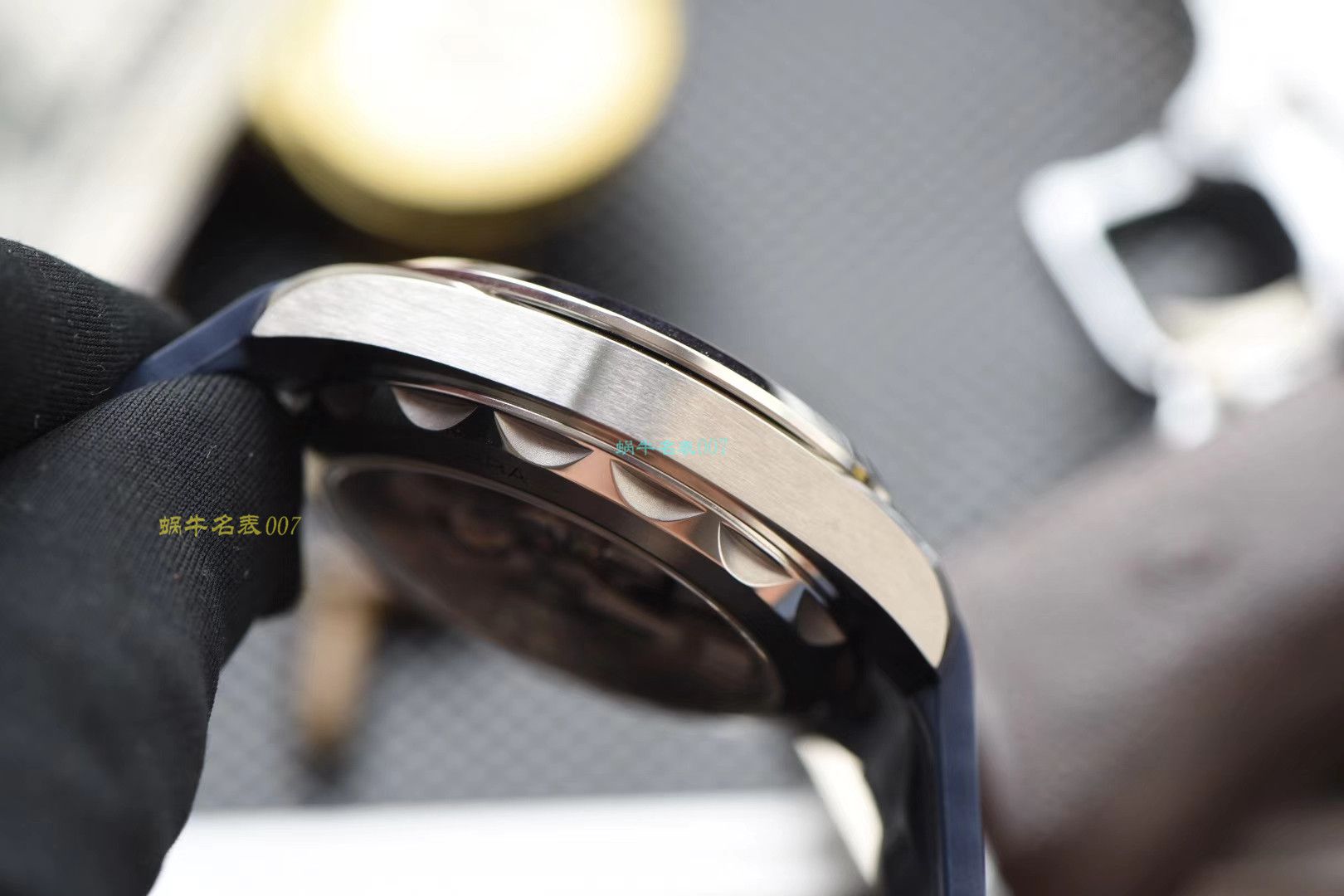 【OMEGA Replica 表价格】 Video analysis 3S Factory OMEGA Seamaster 系列220.12.41.21.02.002，220.12.41.21.06.001等多色横纹 wrist watches  / M387
