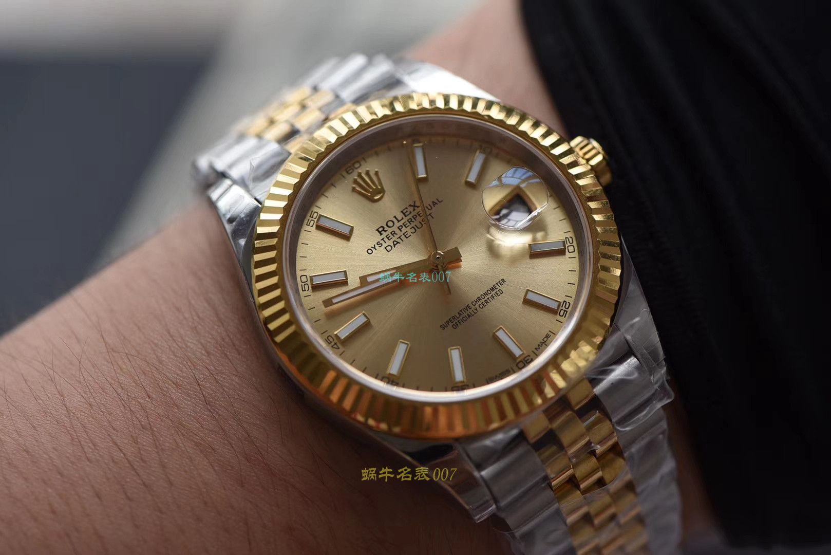 【仿 Rolex 机械表男表价格】 Video analysis DJ Factory  Rolex   Datejust  Replica m126333-0016，m126333-0012，m126333-0010 wrist watches  / R323