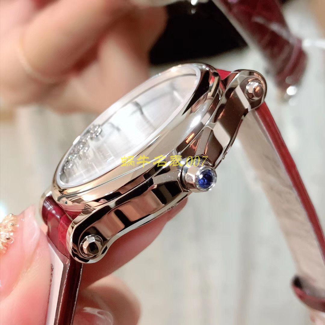 【 Chopard 快乐钻石 Watches  Replica Copy 表】 Chopard HAPPY DIAMONDS系列275362-5001 wrist watches 女装 / XB018