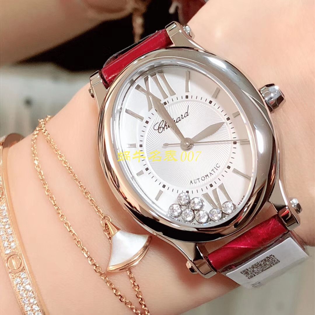 【 Chopard 快乐钻石 Watches  Replica Copy 表】 Chopard HAPPY DIAMONDS系列275362-5001 wrist watches 女装 / XB018