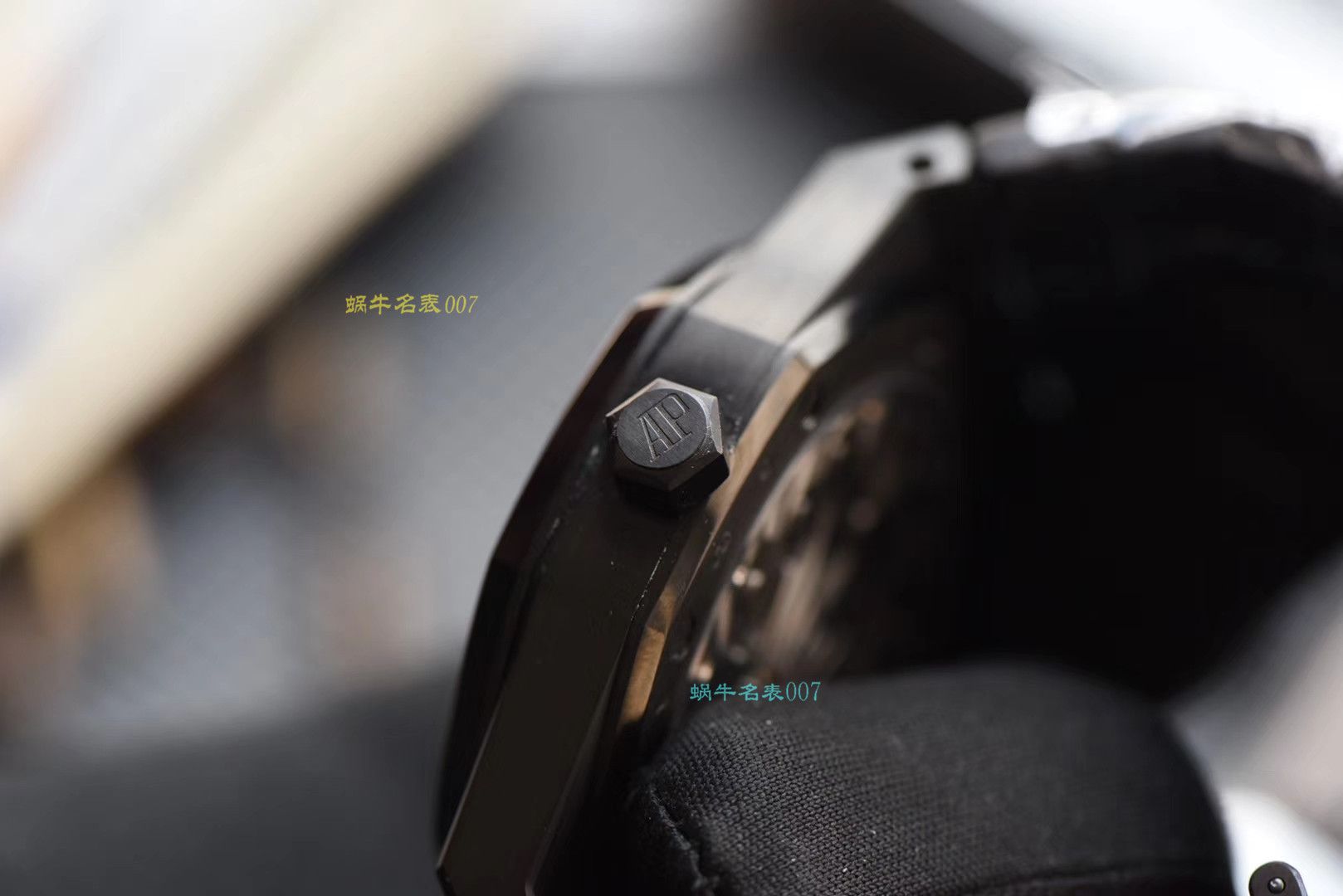 【 Replica 表吧Audemars Piguet  Replica 表R8黑武士 Tourbillon 】Audemars Piguet 皇家橡树系列26522CE.OO.1225CE.01 wrist watches  / AP166