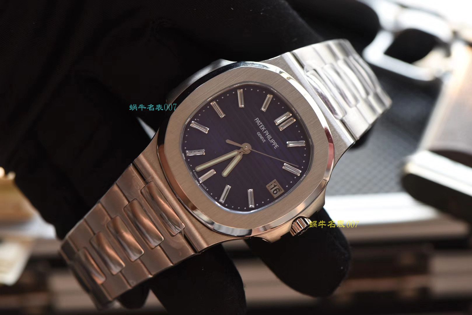 【PF Perfect  High quality  Replica Watches 】 PATEK PHILIPPE Nautilus系列 四十周年纪念 wrist watches 5711/1P-001 / BD215