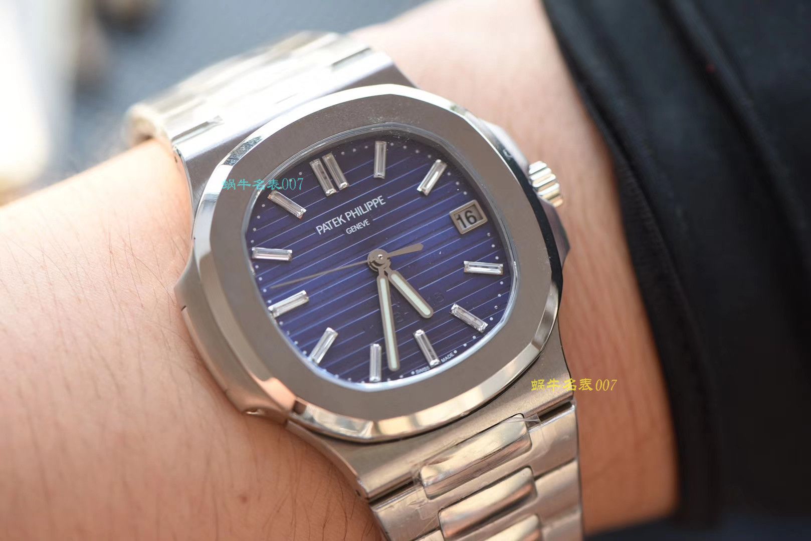 【PF Perfect  High quality  Replica Watches 】 PATEK PHILIPPE Nautilus系列 四十周年纪念 wrist watches 5711/1P-001 / BD215