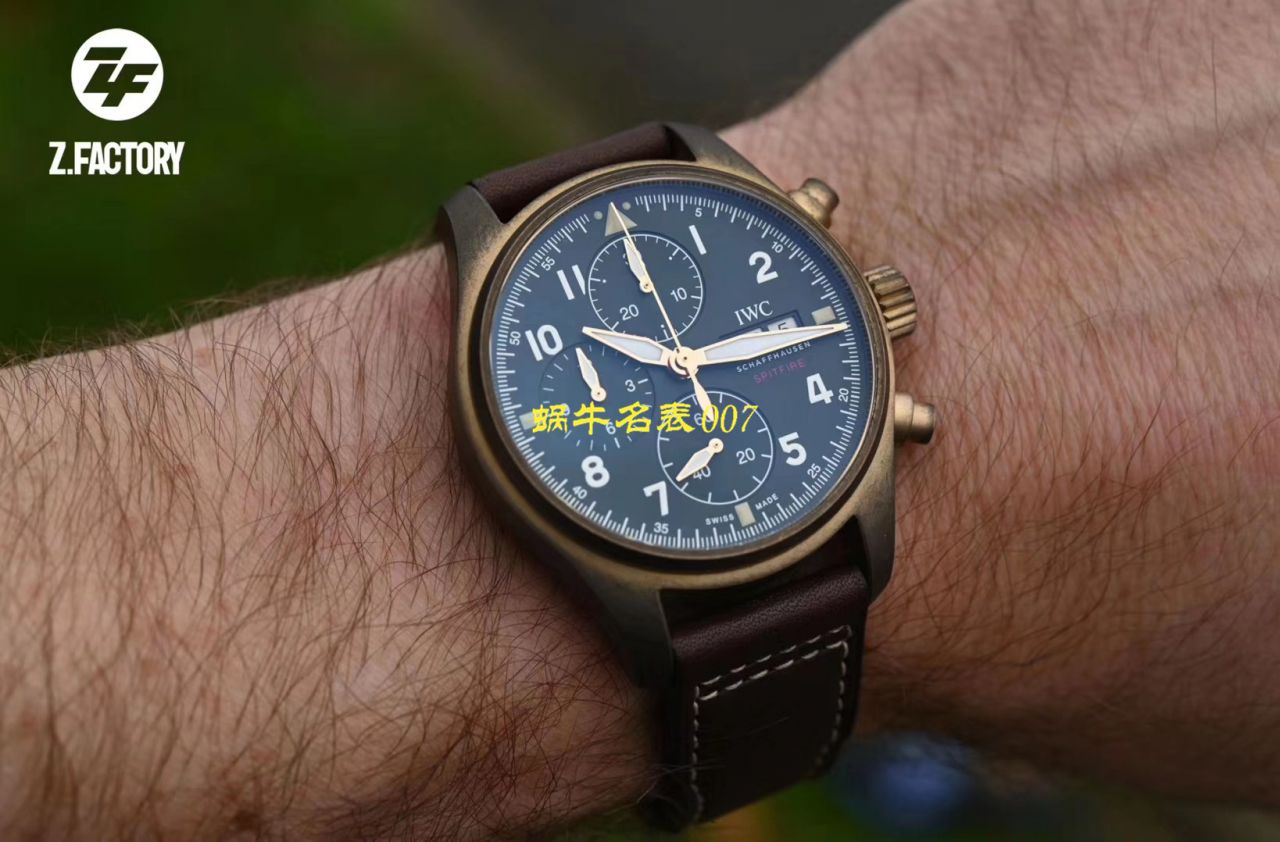 【ZF Factory  top IWC Replica 表】 IWC 表飞行员 Replica IW387902 wrist watches  / WG380