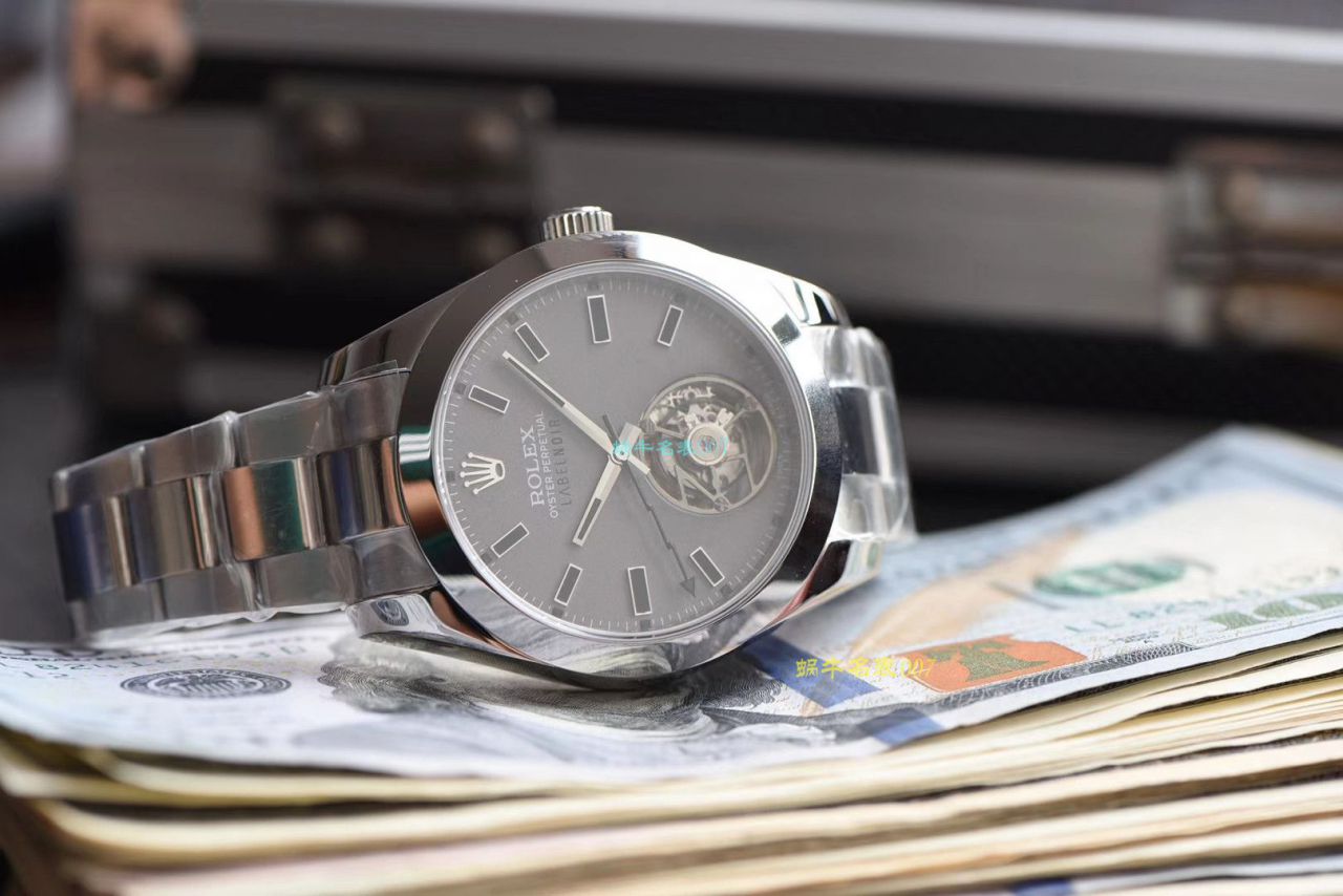 JB Factory 出品 Rolex Label Noir合作开发116400闪电针的数据进行开发蚝式第一枚 Rolex  top  Replica Copy  Tourbillon  wrist watches  / R361