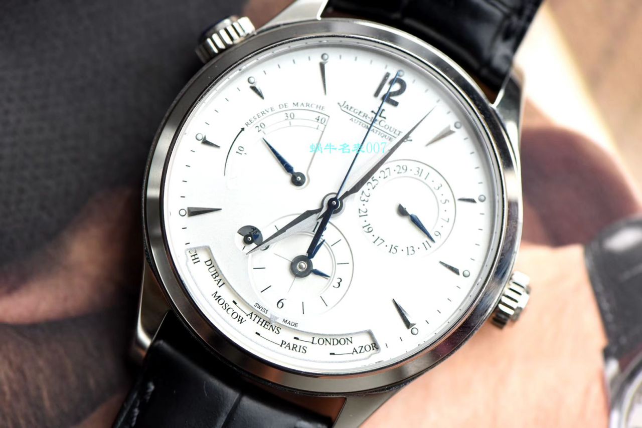 【ZF Factory  Replica Copy  Watches 价格】 Jaeger-LeCoultre 大师系列地理学家Q1428421 wrist watches  / JJ151