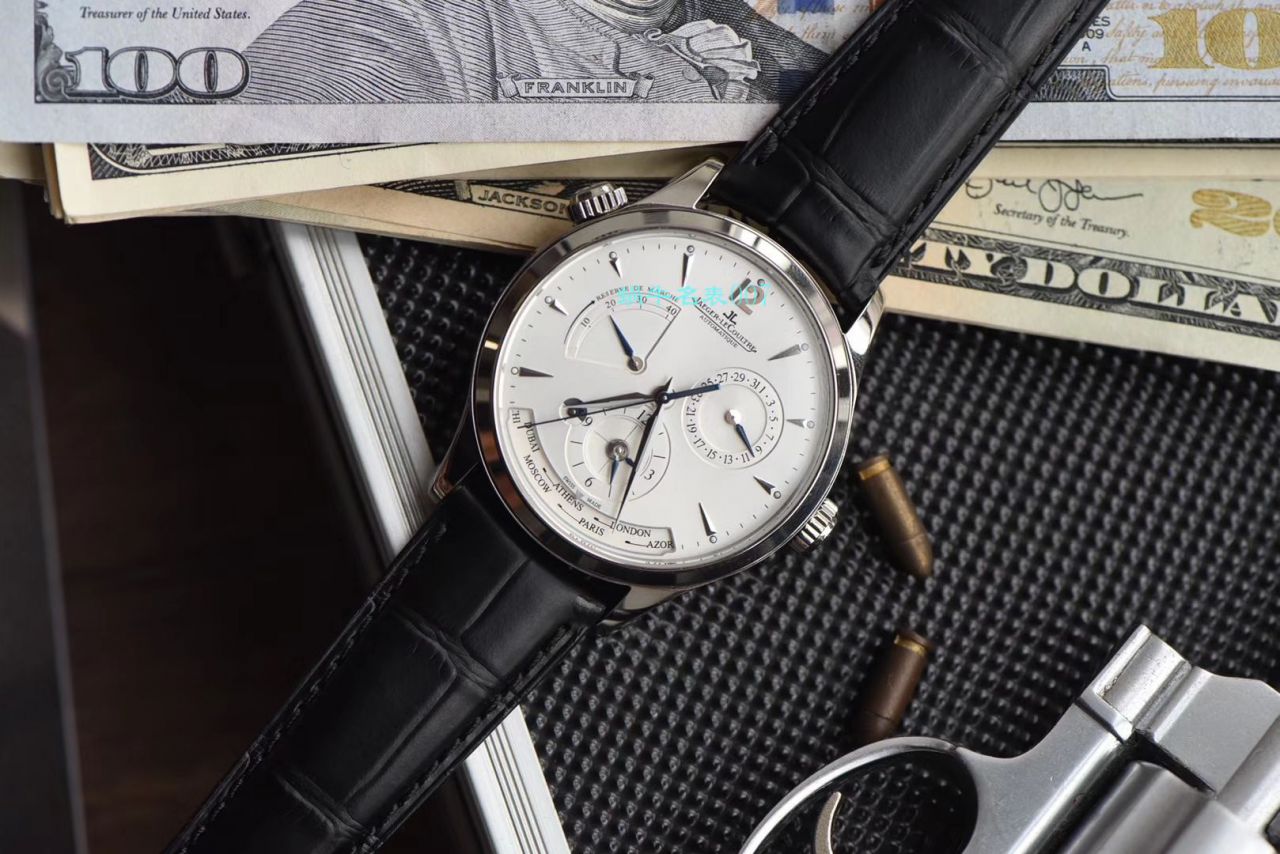 【ZF Factory  Replica Copy  Watches 价格】 Jaeger-LeCoultre 大师系列地理学家Q1428421 wrist watches  / JJ151