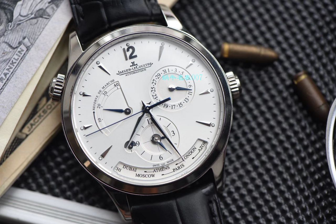 【ZF Factory  Replica Copy  Watches 价格】 Jaeger-LeCoultre 大师系列地理学家Q1428421 wrist watches  / JJ151