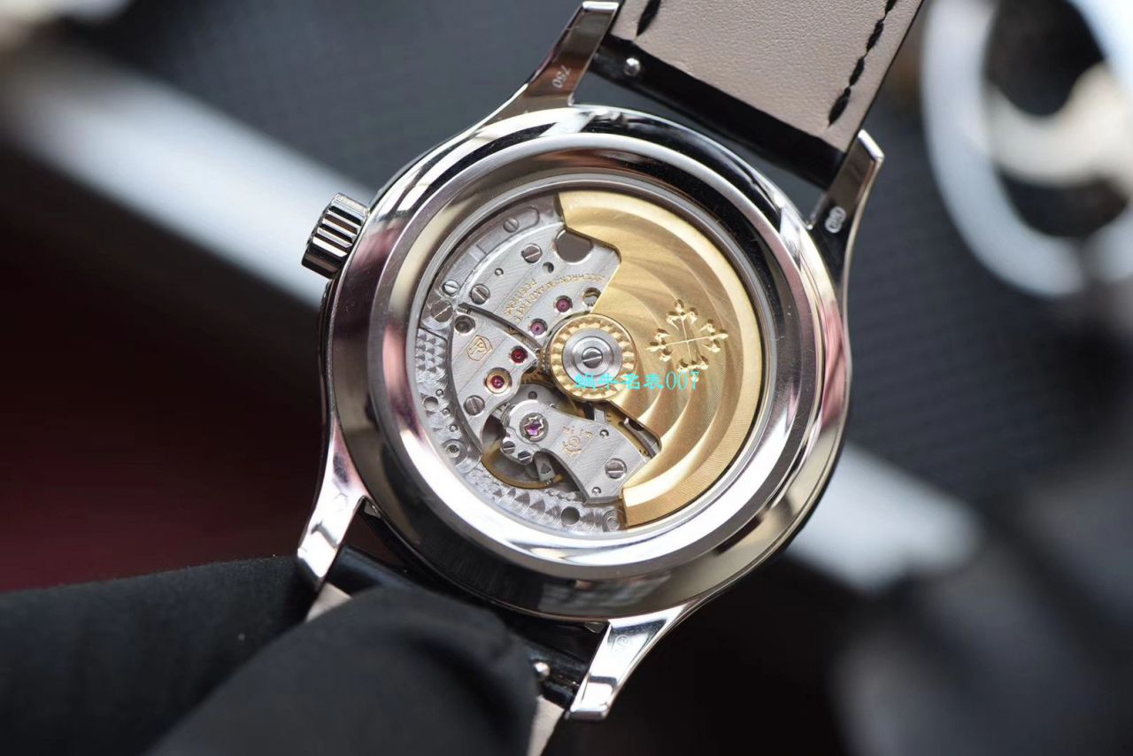 【 Video analysis GR Factory  top  Replica Copy  Watches 】 PATEK PHILIPPE 复杂功能计时系列5205G-010 白金 wrist watches  / BD275