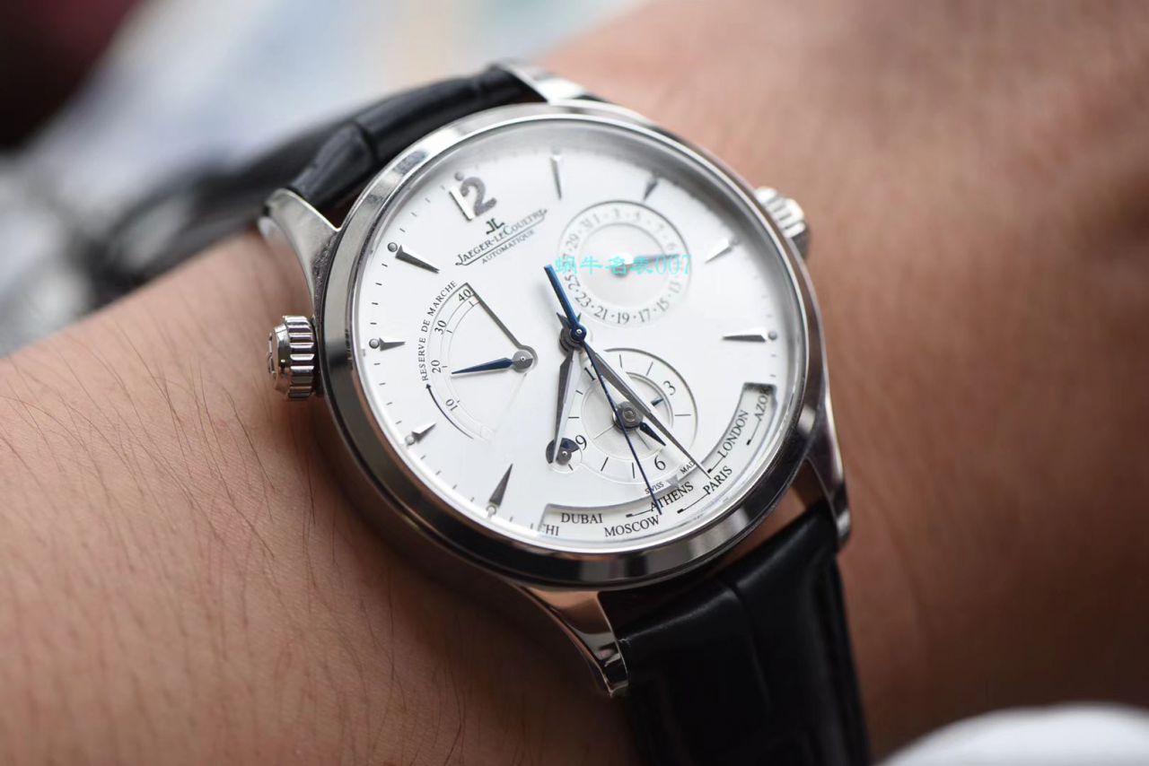 【ZF Factory  Replica Copy  Watches 价格】 Jaeger-LeCoultre 大师系列地理学家Q1428421 wrist watches  / JJ151