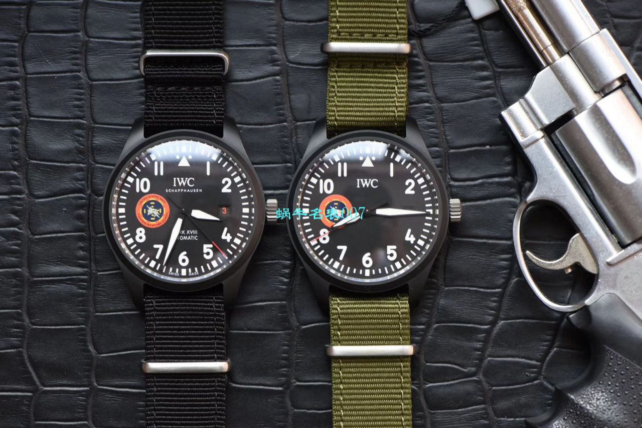 【M+ IWC  Replica Watches 】IWC萬 國 IW32409 TOPGUN SFTI  Replica 海軍空戰部隊飛行員特別紀念腕錶 / M379