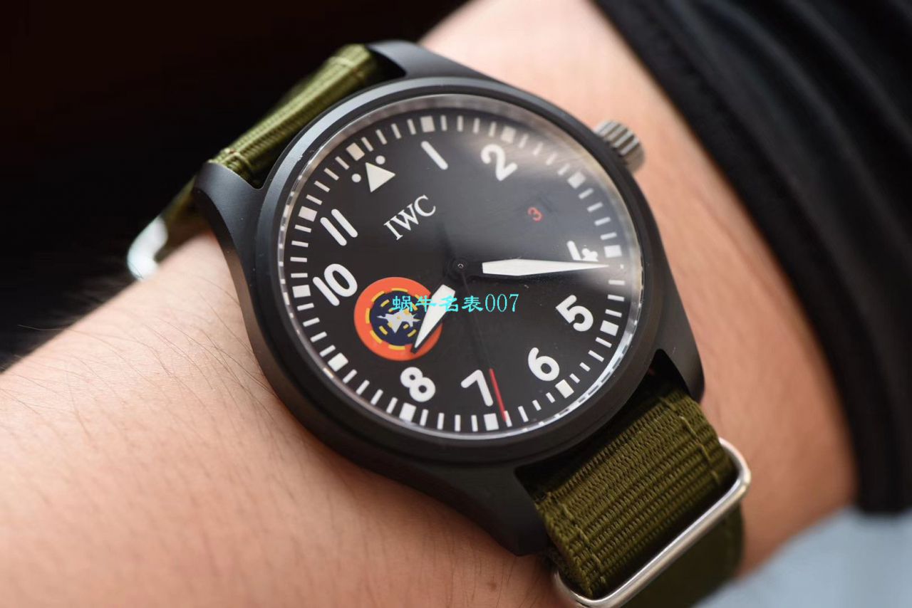 【M+ IWC  Replica Watches 】IWC萬 國 IW32409 TOPGUN SFTI  Replica 海軍空戰部隊飛行員特別紀念腕錶 / M379