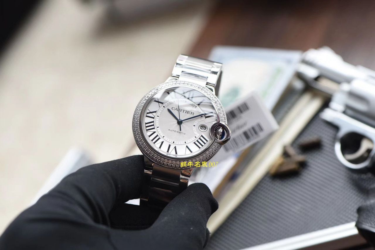 【V6 Factory 官网 Cartier  Replica Copy 表】 Cartier  蓝气球系列WE9009Z3钻圈 wrist watches  / K222
