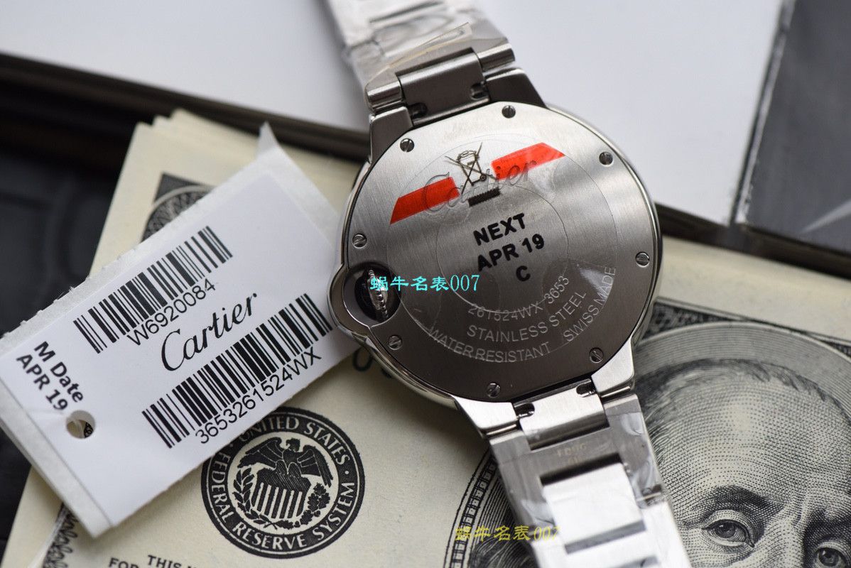  Video analysis V6 Factory  Cartier  蓝气球 Replica Watches 各个尺寸 / K221