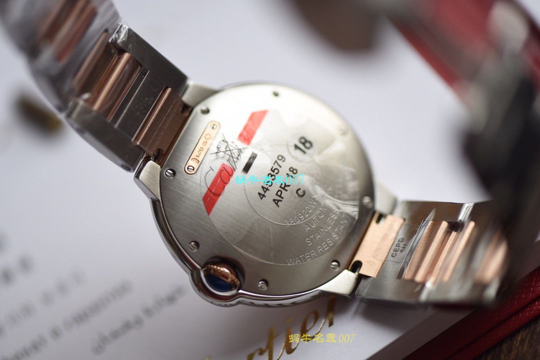  Video analysis V6 Factory  Cartier  蓝气球 Replica Watches 各个尺寸 / K221
