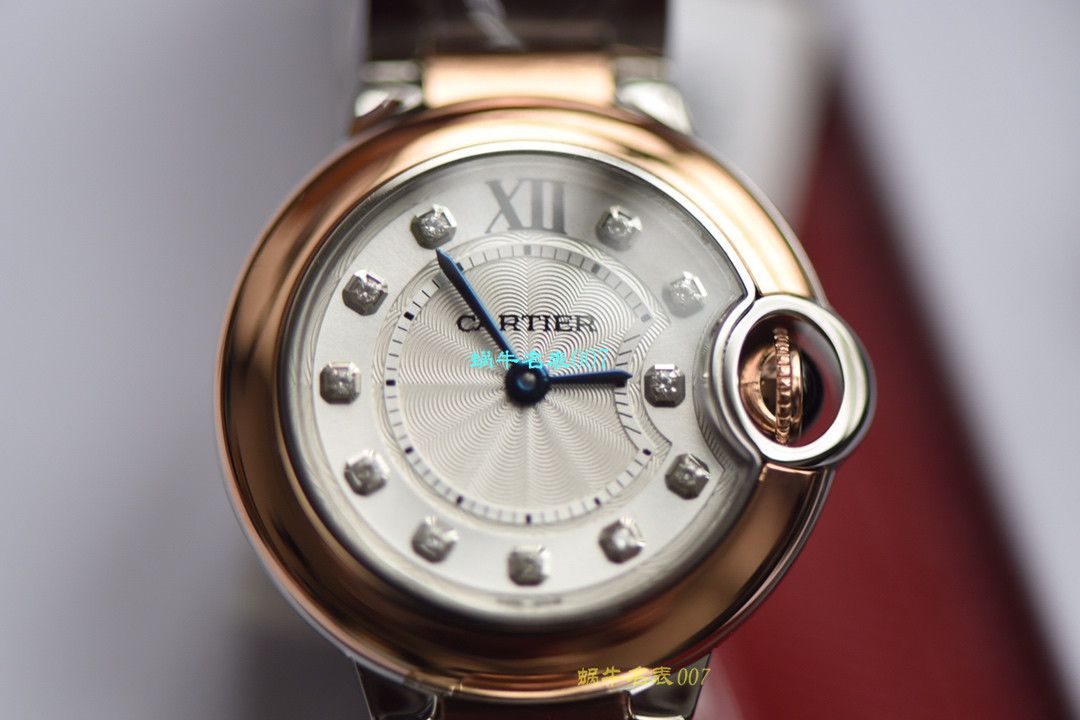  Video analysis V6 Factory  Cartier  蓝气球 Replica Watches 各个尺寸 / K221