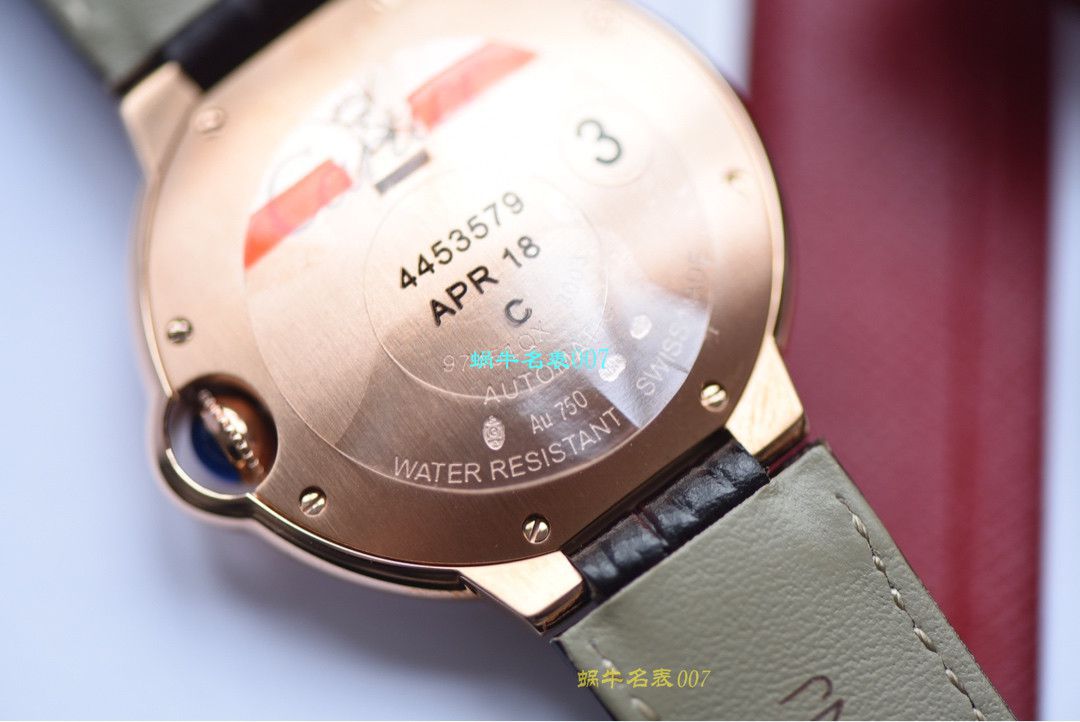  Video analysis V6 Factory  Cartier  蓝气球 Replica Watches 各个尺寸 / K221