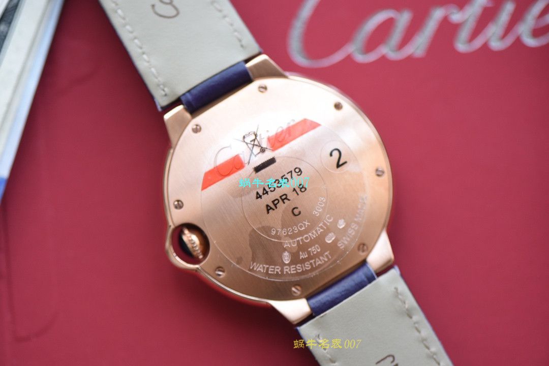  Video analysis V6 Factory  Cartier  蓝气球 Replica Watches 各个尺寸 / K221