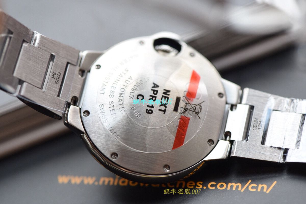  Video analysis V6 Factory  Cartier  蓝气球 Replica Watches 各个尺寸 / K221