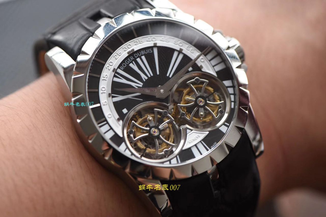 【JB Factory 罗杰杜彼 Replica Copy 双飞行 Tourbillon  Watches 】Roger Dubuis罗杰杜彼EXCALIBUR（王者系列）系列RDDBEX0249 wrist watches  / LJ031
