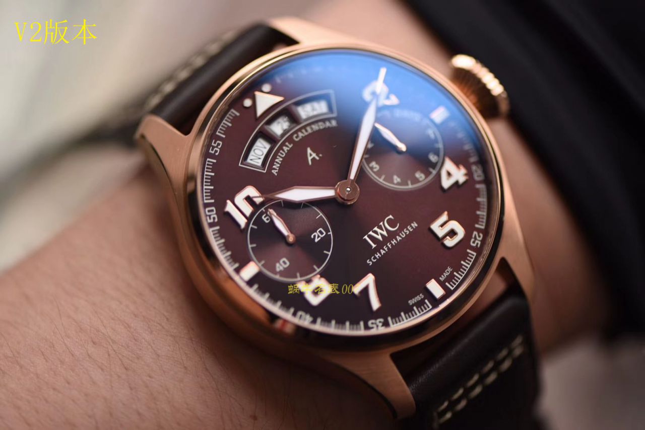 【 Video analysis YL Factory  IWC   Replica 表】IWC IWC 表飞行员 Replica IW502703 wrist watches (大型飞行员年历 wrist watches “小王子”特别版) / WG376