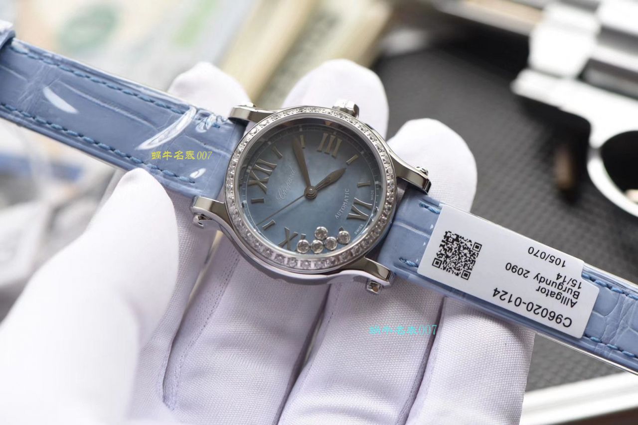 【NR Factory 广州买 Replica 表】 Chopard  Replica HAPPY DIAMONDS系列278573-3010小号30毫米女士 wrist watches  / XB031