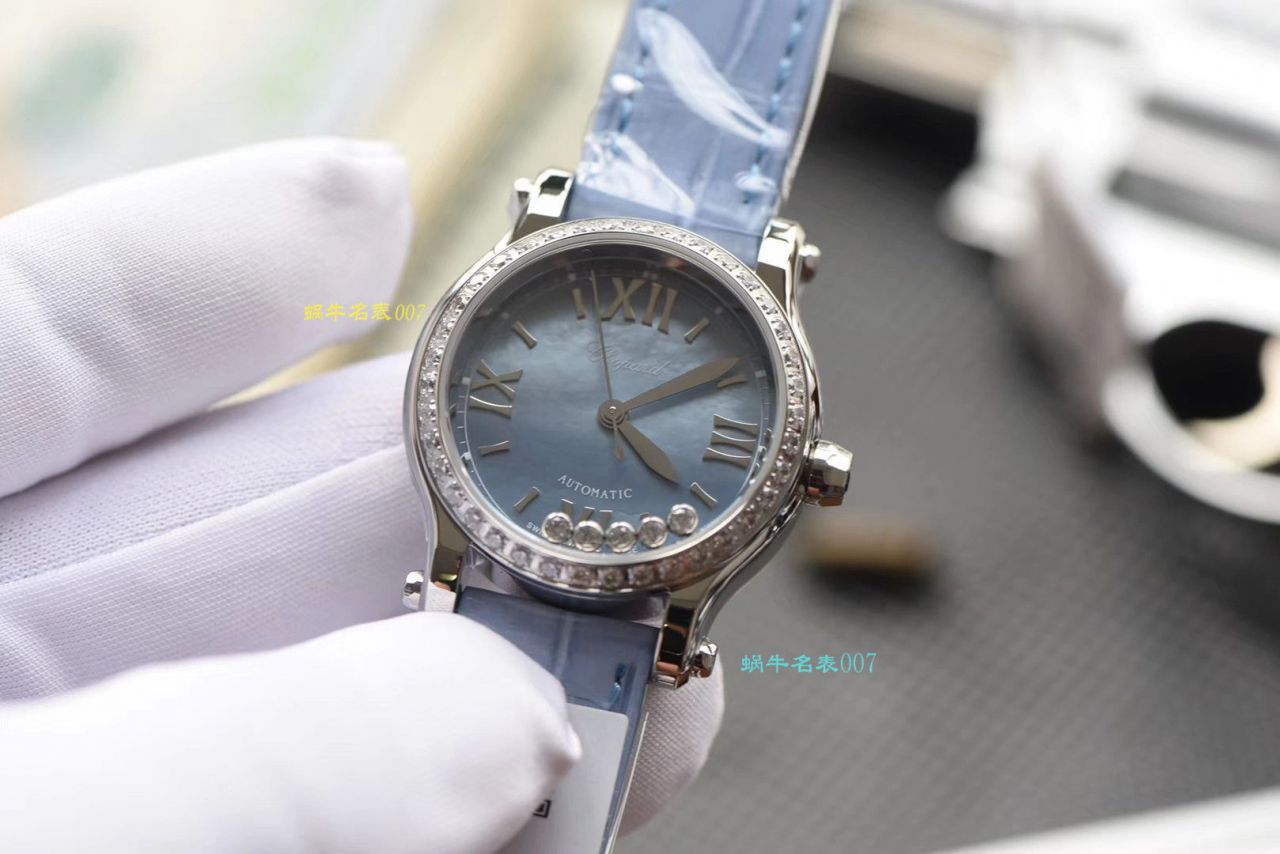 【NR Factory 广州买 Replica 表】 Chopard  Replica HAPPY DIAMONDS系列278573-3010小号30毫米女士 wrist watches  / XB031