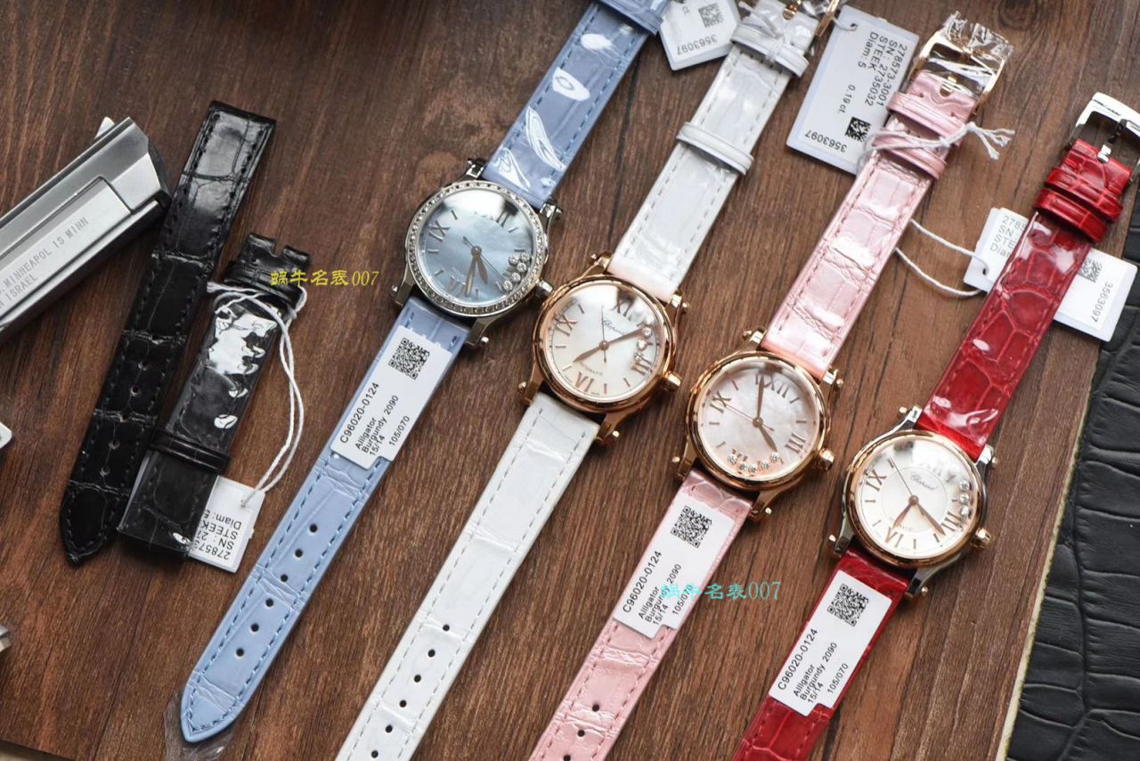 【NR Factory  Replica 表能用几年】 Chopard  Replica HAPPY DIAMONDS系列278573-6011小号30毫米女 wrist watches  / XB029