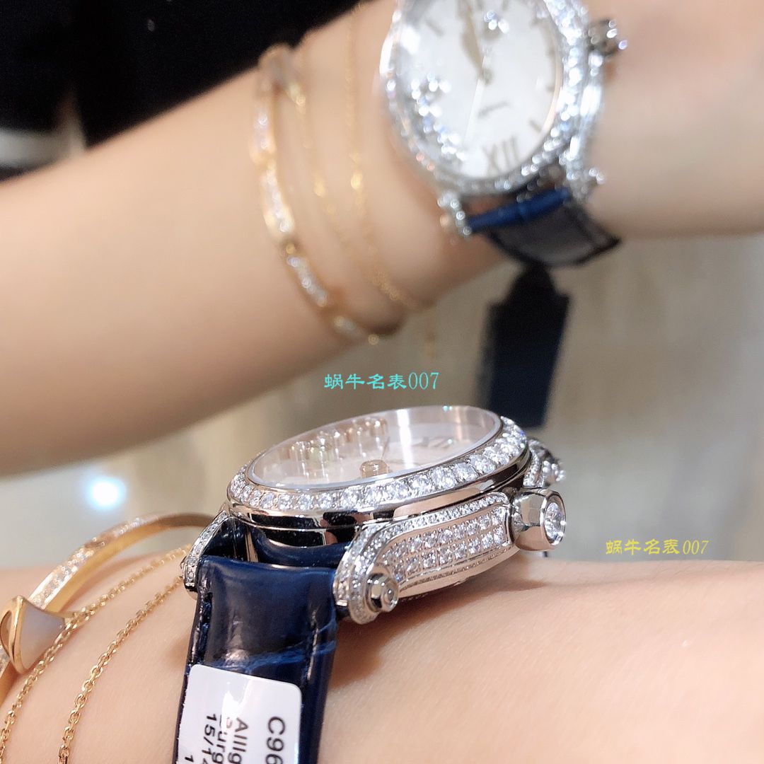 【NR Factory  Chopard  Replica Copy 女士 Watches 】 Chopard HAPPY DIAMONDS系列275362-1002 wrist watches  / XB026