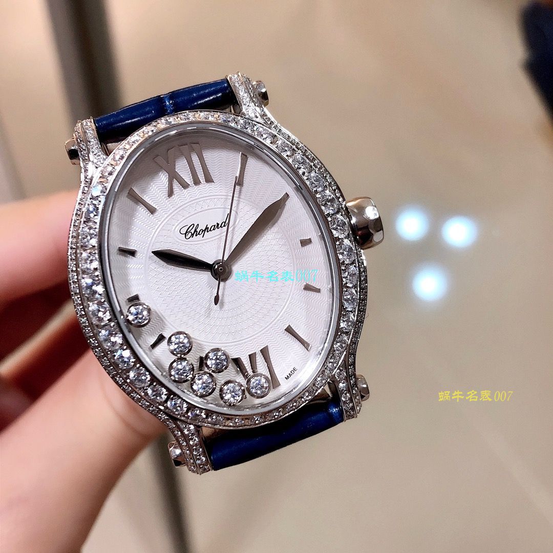 【 Chopard  top  Replica 表价格吧】 Chopard HAPPY DIAMONDS系列275362-5003 wrist watches  / XB023