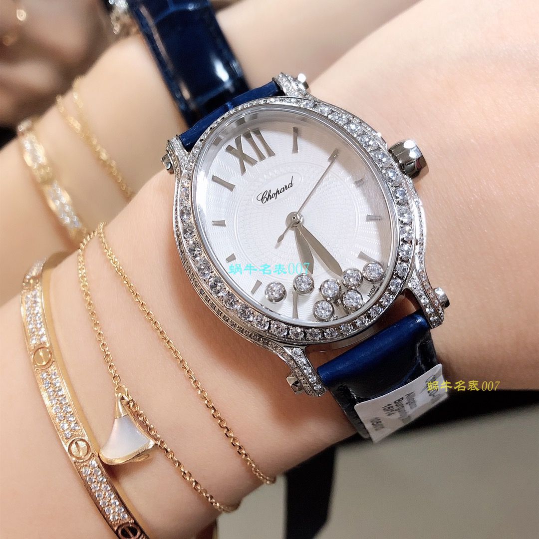 【NR Factory  Chopard  Replica Copy 女士 Watches 】 Chopard HAPPY DIAMONDS系列275362-1002 wrist watches  / XB026
