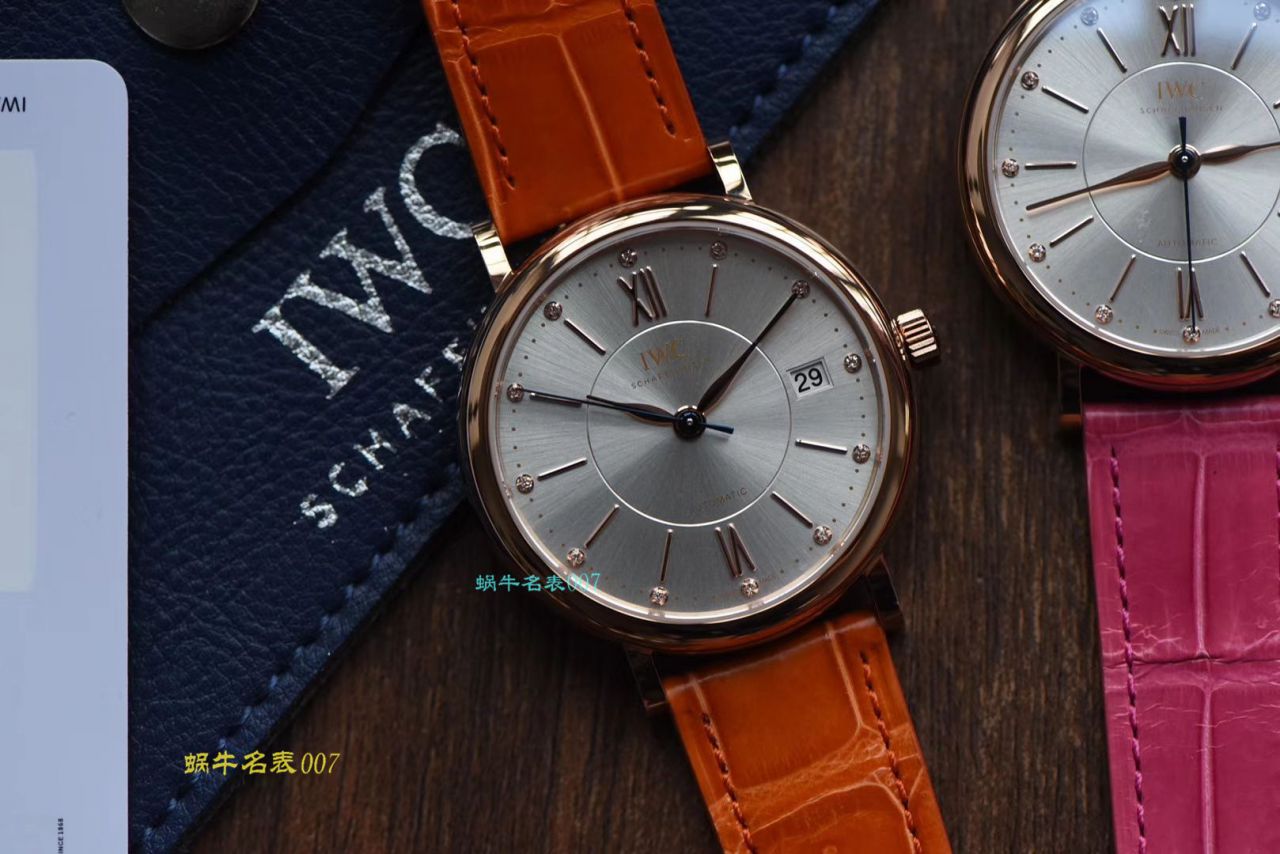 【M+ Factory  top  Replica Copy  Watches 】IWC IWC 表柏涛菲诺系列IW458116、IW458101女士 wrist watches  / WG373