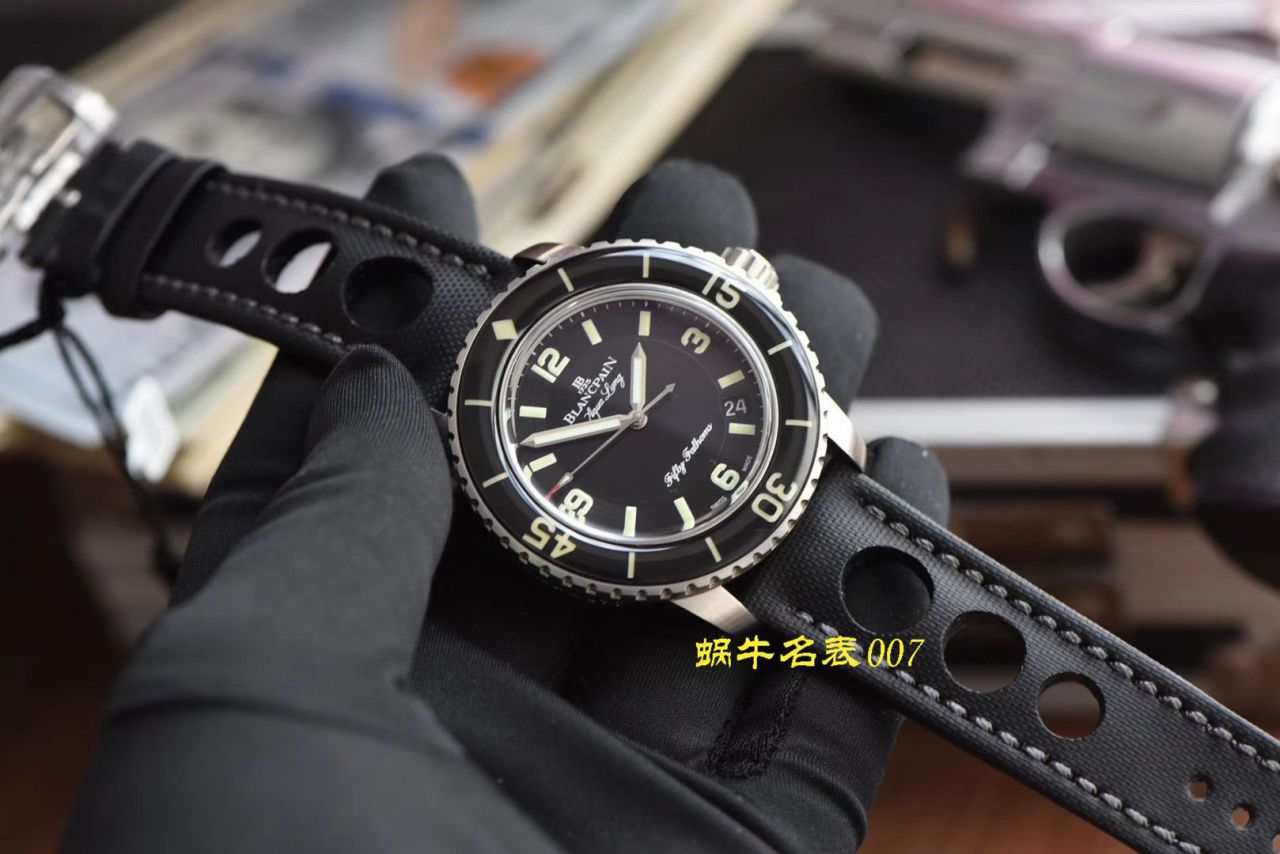 【 Video analysis ZF Factory  Replica Copy BlancpainBlancpain  Fifty Fathoms  Watches 】Blancpain  Fifty Fathoms 系列5015C-1130-52B wrist watches  / BP062