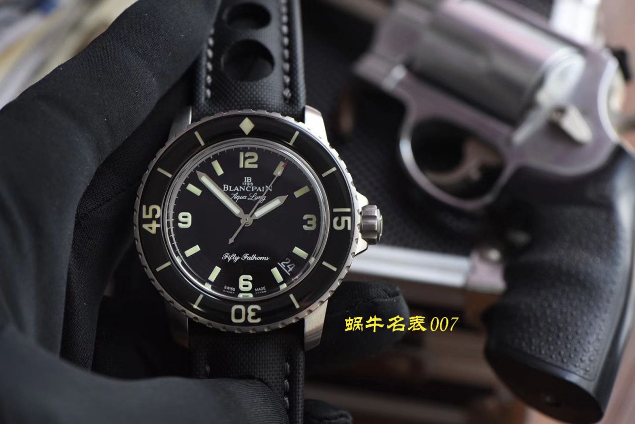 【 Video analysis ZF Factory  Replica Copy BlancpainBlancpain  Fifty Fathoms  Watches 】Blancpain  Fifty Fathoms 系列5015C-1130-52B wrist watches  / BP062
