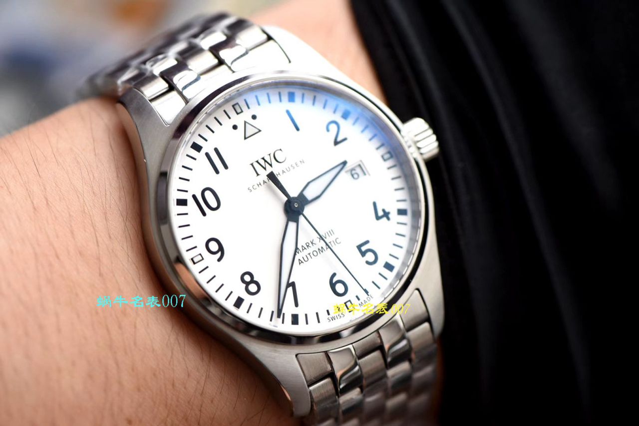 【 Video analysis V7 Factory  MARK XVII 钢带版】IWC IWC 表飞行员系列IW327014 wrist watches (小王子)（ IWC  High quality  Replica  Replica 表哪个 Factory  Best ） / WG359
