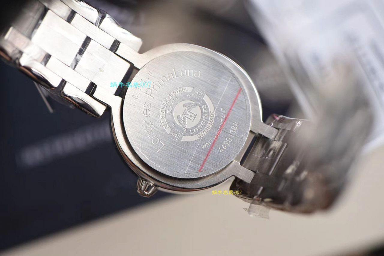 【原单真钻原装 Movement 机械女表】 Longines 优雅PRIMALUNA心月系列L8.111.0.87.6 wrist watches  / L112
