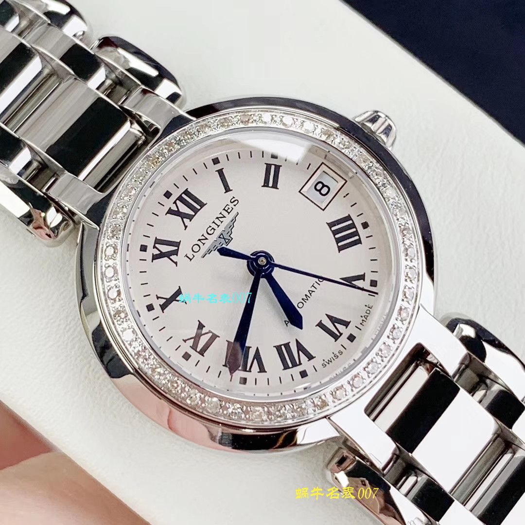 【渠道原单真钻女表】 Longines 优雅PRIMALUNA心月系列L8.111.0.71.6 wrist watches  / L111