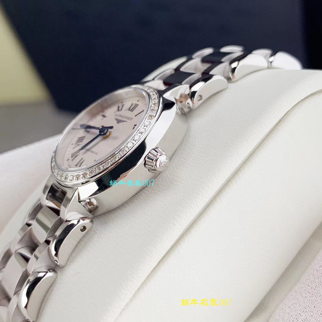 【渠道原单真钻女表】 Longines 优雅PRIMALUNA心月系列L8.111.0.71.6 wrist watches  / L111