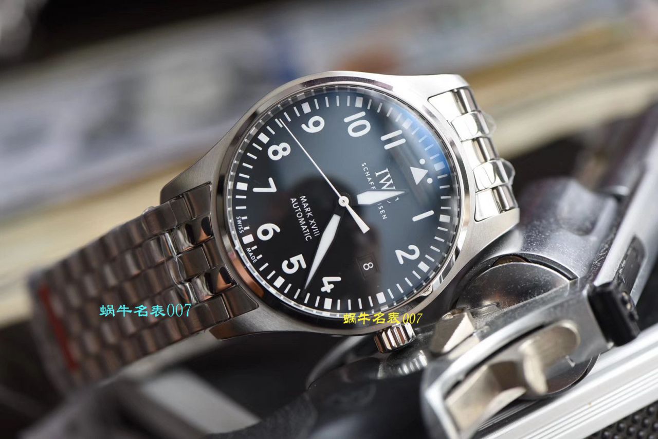 【 Video analysis V7 Factory  MARK XVII 】IWC IWC 表飞行员 High quality  Replica IW327011 wrist watches （ Replica 表哪款仿得最真） / WG371