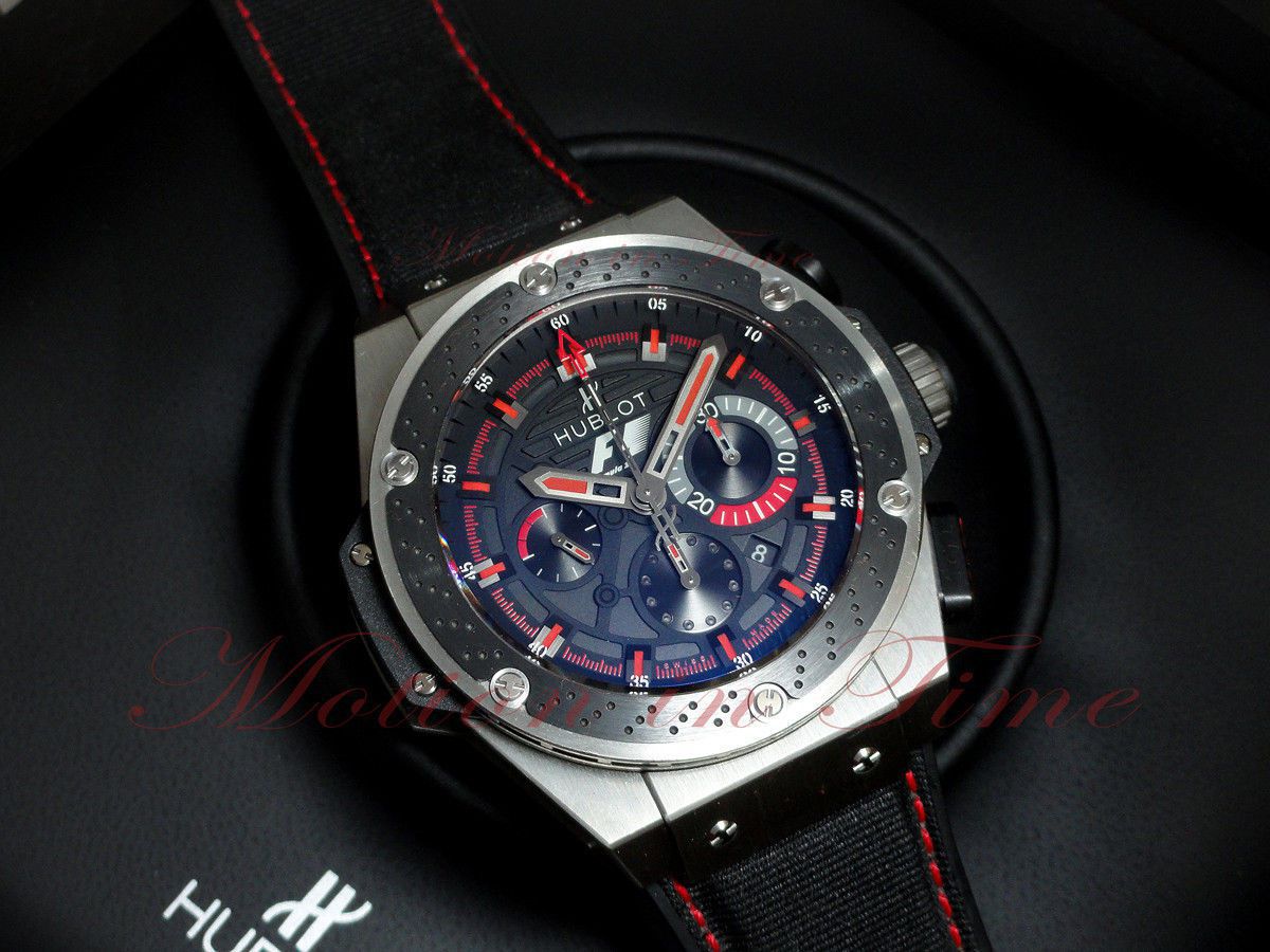 【 Video analysis V6 Factory  hublot 仿表】Hublot Big Bang King Power F1 Zirconium 703.ZM.1123.NR限量版 wrist watches  / YB071
