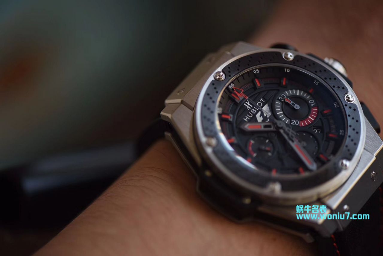 【 Video analysis V6 Factory  hublot 仿表】Hublot Big Bang King Power F1 Zirconium 703.ZM.1123.NR限量版 wrist watches  / YB071
