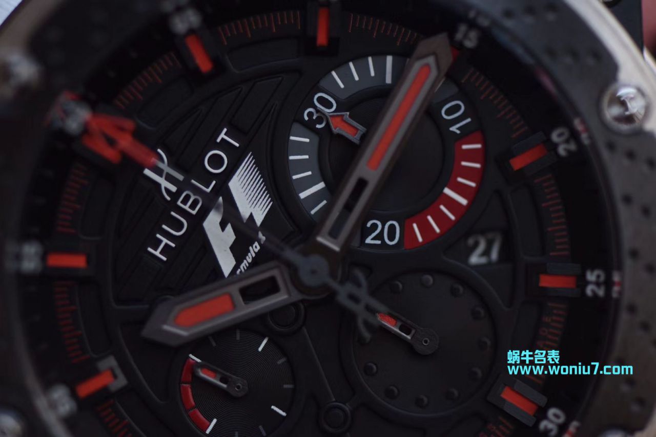 【 Video analysis V6 Factory  hublot 仿表】Hublot Big Bang King Power F1 Zirconium 703.ZM.1123.NR限量版 wrist watches  / YB071
