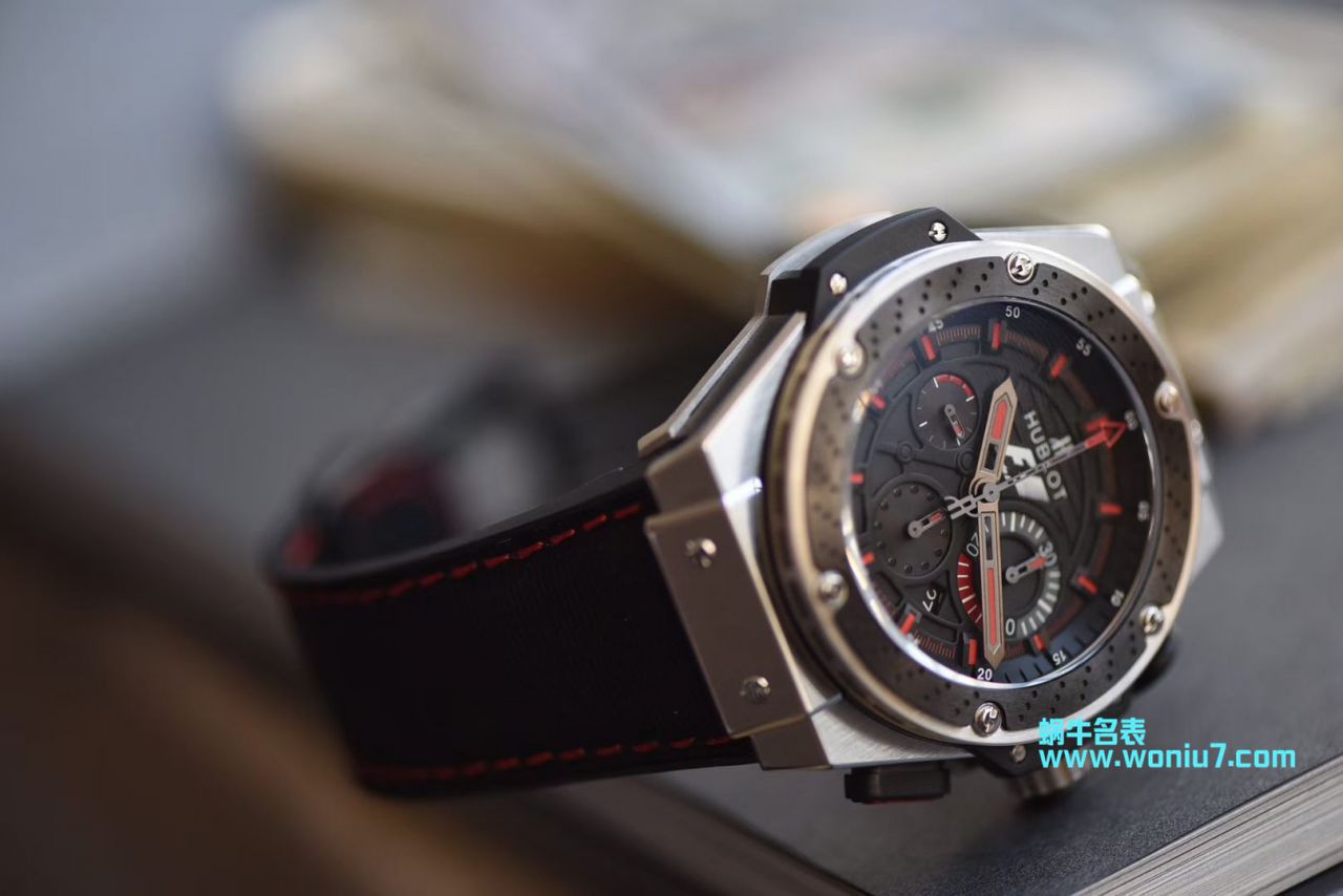 【 Video analysis V6 Factory  hublot 仿表】Hublot Big Bang King Power F1 Zirconium 703.ZM.1123.NR限量版 wrist watches  / YB071