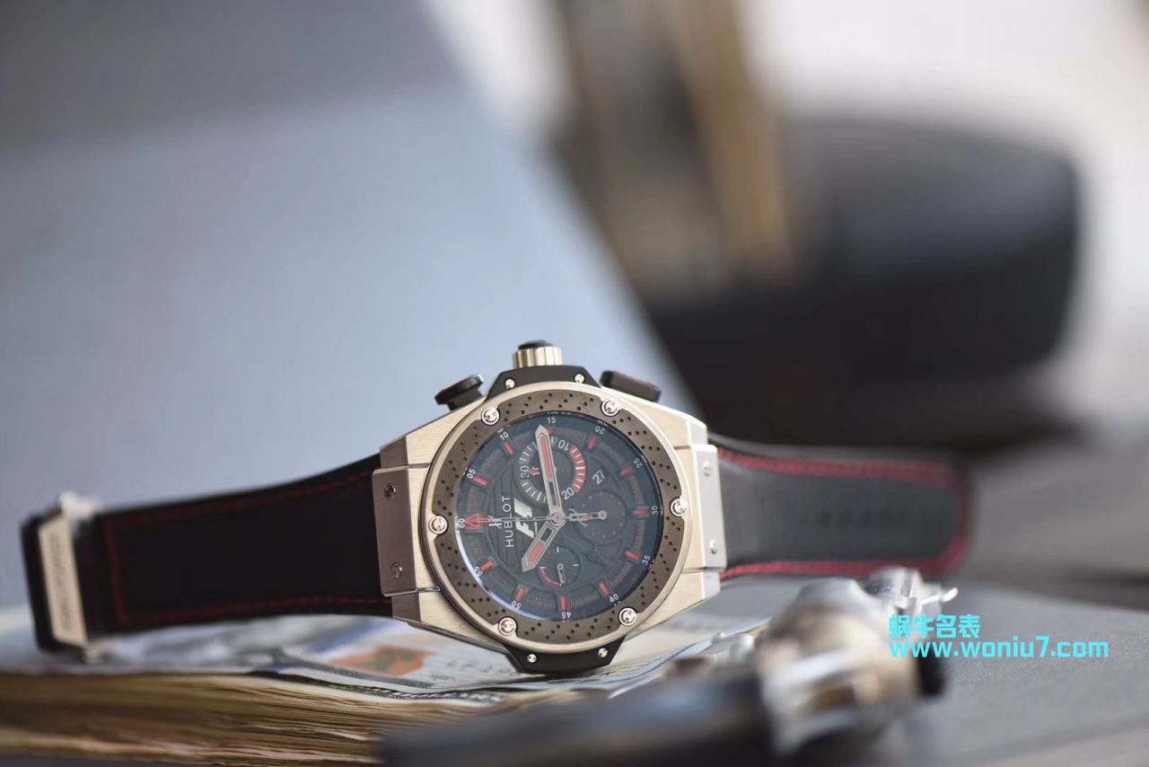 【 Video analysis V6 Factory  hublot 仿表】Hublot Big Bang King Power F1 Zirconium 703.ZM.1123.NR限量版 wrist watches  / YB071