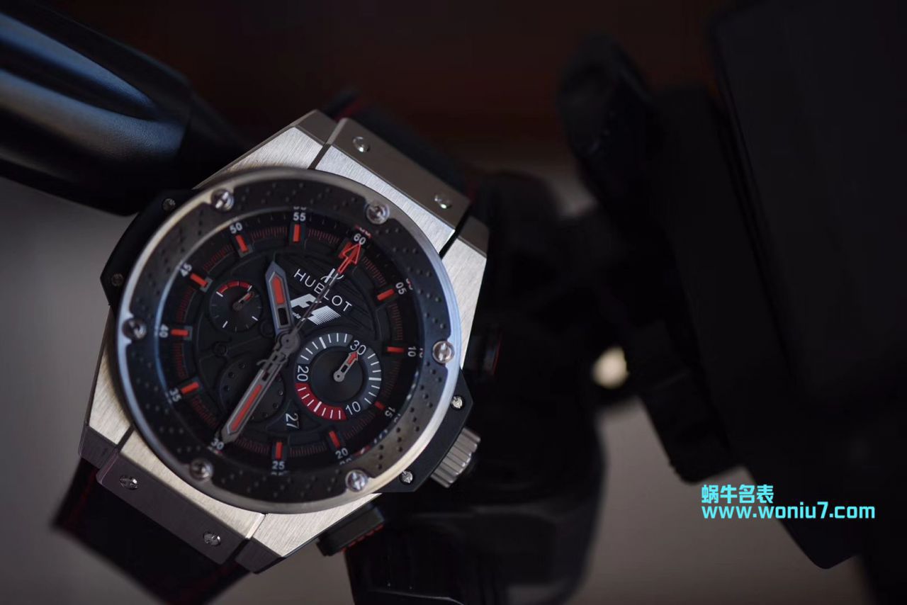 【 Video analysis V6 Factory  hublot 仿表】Hublot Big Bang King Power F1 Zirconium 703.ZM.1123.NR限量版 wrist watches  / YB071