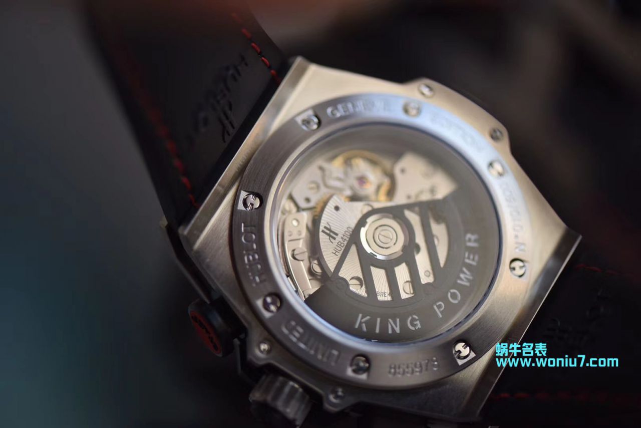 【 Video analysis V6 Factory  hublot 仿表】Hublot Big Bang King Power F1 Zirconium 703.ZM.1123.NR限量版 wrist watches  / YB071